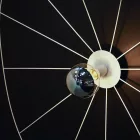 Sollux mennyezeti lámpa Fali lámpa / mennyezeti lámpa ESKOLA 110 fekete TH.014CZ IP20 mag 17.5cm