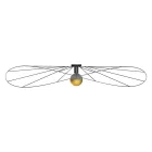 Sollux mennyezeti lámpa Fali lámpa / mennyezeti lámpa ESKOLA 140 fekete TH.015CZ IP20 mag 22.5cm