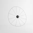 Sollux mennyezeti lámpa Fali lámpa / mennyezeti lámpa ESKOLA 140 fekete TH.015CZ IP20 mag 22.5cm