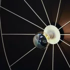 Sollux mennyezeti lámpa Fali lámpa / mennyezeti lámpa ESKOLA 140 fekete TH.015CZ IP20 mag 22.5cm