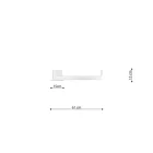 Sollux mennyezeti lámpa RIO 55 fekete 3000K TH.126 IP20 mag 13cm