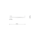 Sollux mennyezeti lámpa RIO 78 fekete 4000K TH.132 IP20 mag 13cm