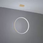 Sollux design lámpa RIO 78 függőlámpa arany 4000K TH.140 IP20 mag 150cm