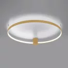 Sollux mennyezeti lámpa RIO 78 arany LED 4000K TH.225 LED IP20 mag 13cm