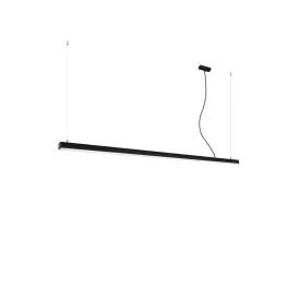   Sollux design lámpa PINNE 200 függőlámpa fekete TH.232 IP20 mag 150cm
