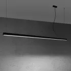 Sollux design lámpa PINNE 200 függőlámpa fekete TH.232 IP20 mag 150cm