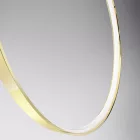 Sollux design lámpa RIO 78 függőlámpa LED fényezett arany 3000K TH.248 LED IP20 mag 150cm